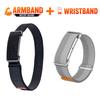 1-2 шт. Нейлоновые ремешки на бицепс для Google Fitbit Air Bands Фитнес-трекер Запасной ремешок на запястье/руку для Google Fitbit Air Straps