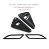 Car Upgrade Decoration Fog Lamp Decorative Strip For Toyota Yaris Cross AC200 2024 Cars Accessories Carbon Fiber
