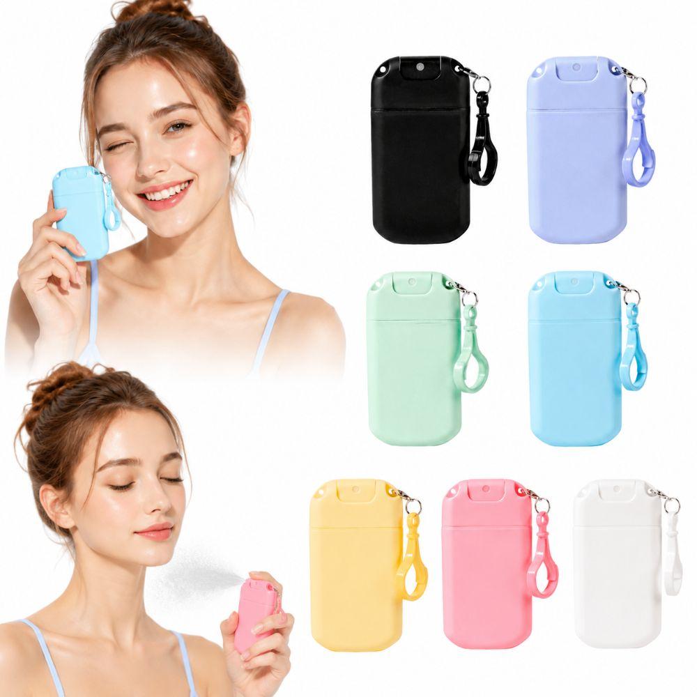 with Plastic Keychain Dispensing Bottles 30ml Capacity Card-style Spray Bottle For Travel