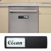 Dirty Clean Dishwasher Magnet Easy To Read Slide Dish Washing Machine Dirty Clean Magnetic Indicator Acrylic Sign Kitchen Decoration