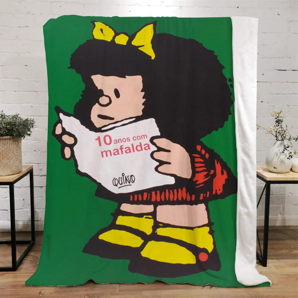 Mafalda забавное одеяло для диванов индивидуальные одеяла украшение для дивана плед для кровати роскошное постельное белье вязаное плед пляжное полотенце домашний интерьер
