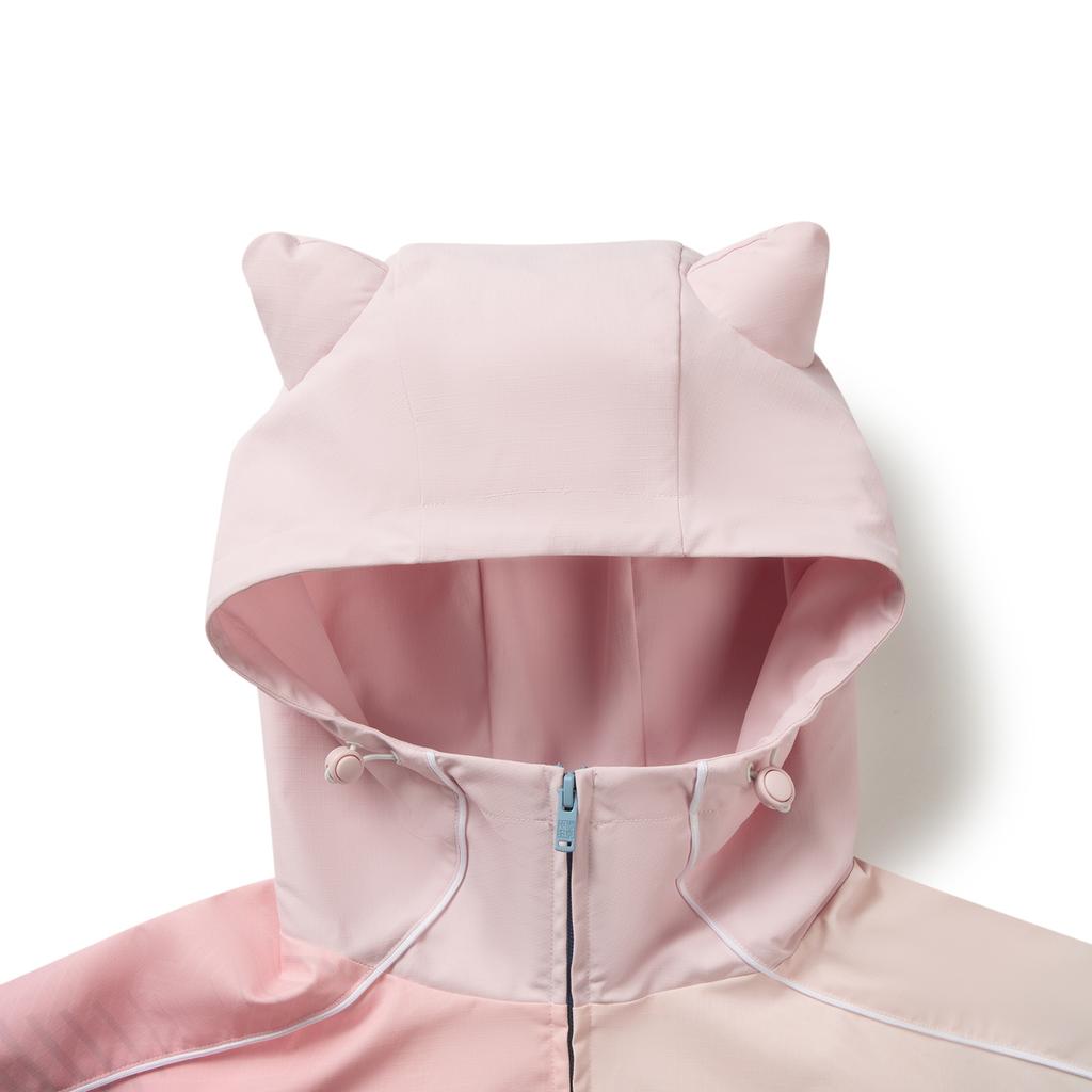 Спортивная куртка свободного кроя Li Ning Pokémon Collaboration с водоотталкивающим покрытием, женская куртка AFDVG90-2