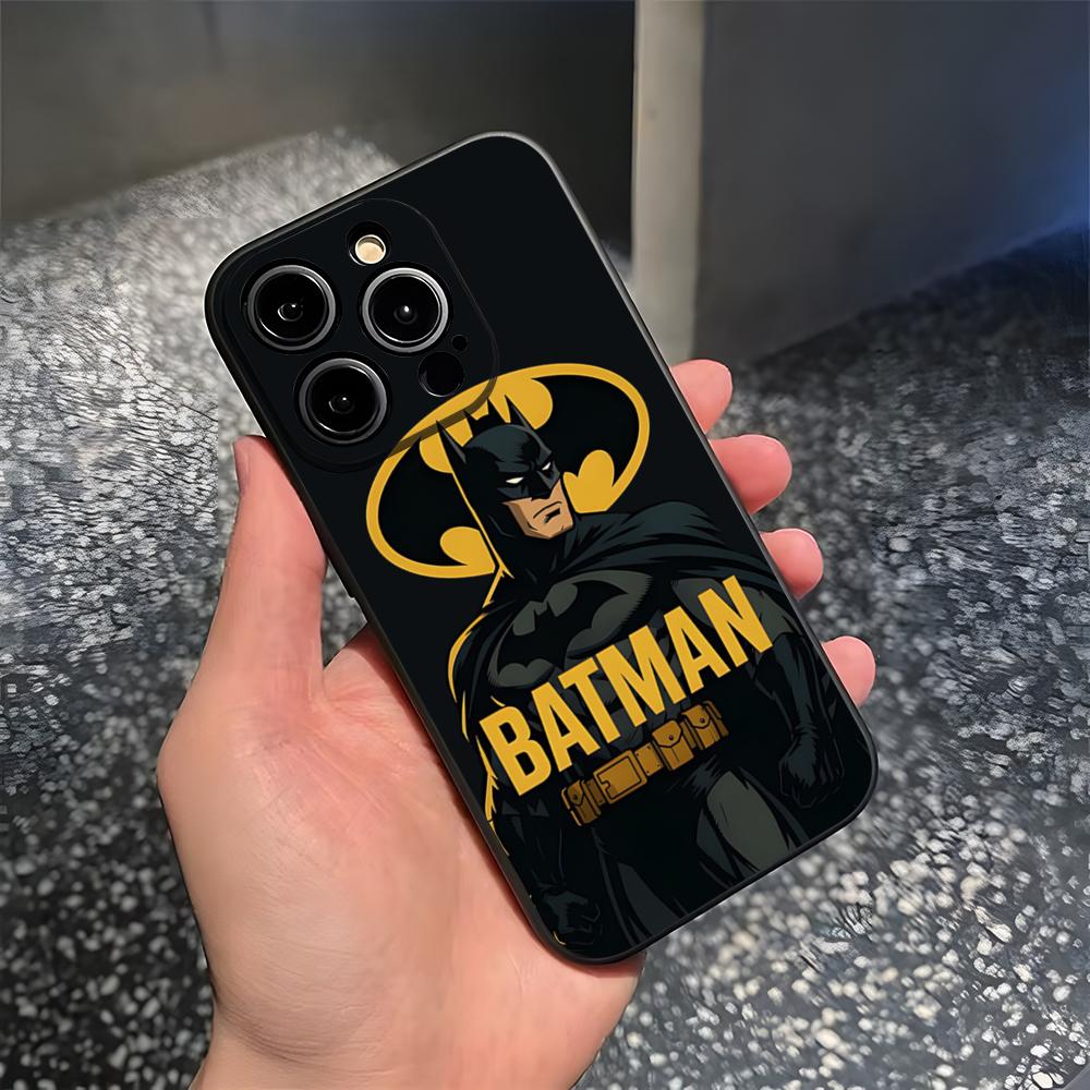 B-Batmans Theme Phone Case For 17 Pro Max Iphone 14 16 Pro Max 12 15 Plus 13 Pro 11 Xr X Xs 8 7 Plus Back Cover