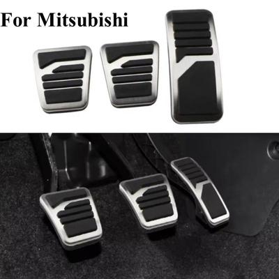 Накладки на педали из нержавеющей стали для Mitsubishi ASX Outlander Lancer EX Eclipse Cross Pajero ES