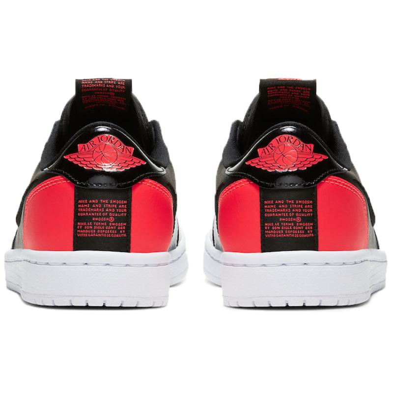 Jordan 1 Низкий Слип Черный Горячий Пунш Женские Jordan AV3918-600