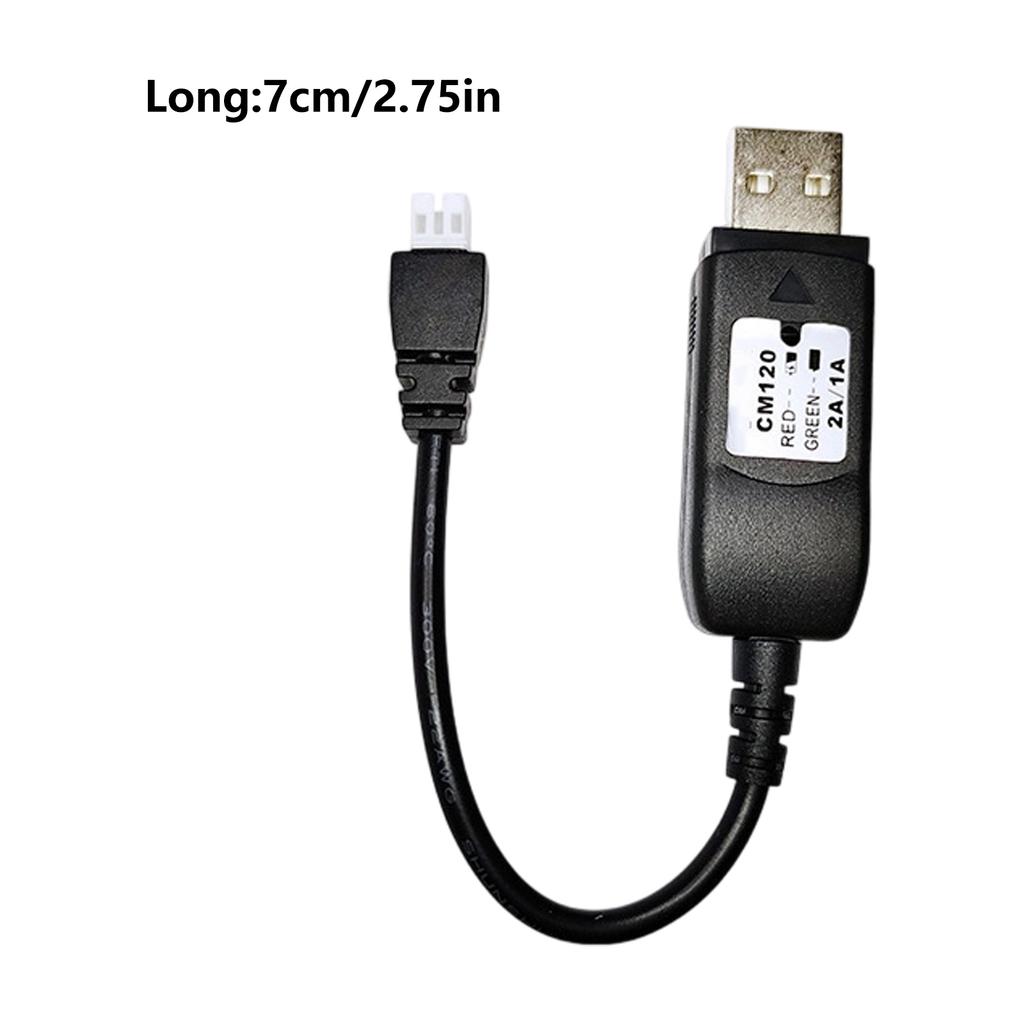 1.5A Rapid Charger PH2.0 Auto Power Off Safety Features for CM120 F121 and 1S Small Racing Drones Batteries