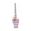 3D Printed Retractable Middle Finger Telescopic Middle Finger Figurine Stress Relief Toy Home Office Living Room Desktop Decoration Ornament Gag Gift
