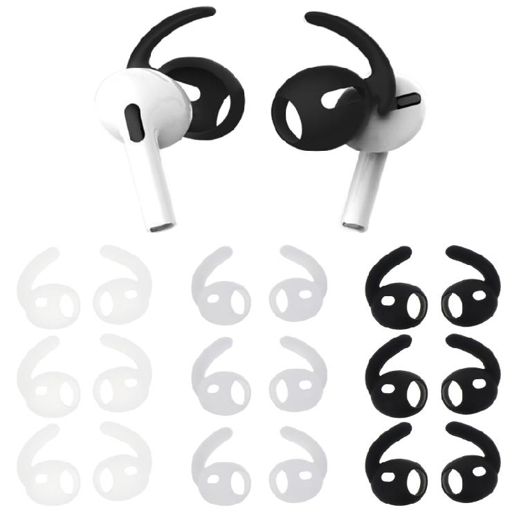 Противоскользящая мягкая насадка на ухо с крючком-держателем для наушников Pro 2