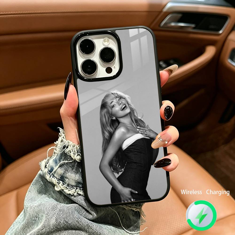 Певец S-Сабрина К-Карпентер Для IPhone17 16 15 14 13 12 11 Plus Pro Max Plus Беспроводная зарядка Чехол для телефона