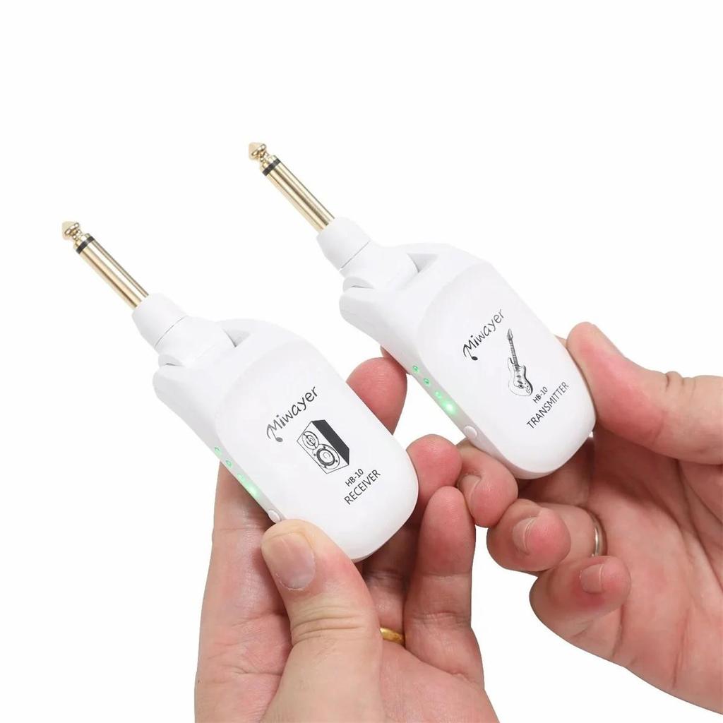 Беспроводная гитарная система HB-10, аудиопередатчик, приемник, перезаряжаемый