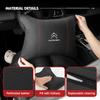 AQE3   Car Headrest Waist Rest Neck Support Seat Lumbar Cushion Pillow For Citroen C5 C1 C2 C6 C4L DS3 DS4 DS5 C-Elysee Grand Berlingo