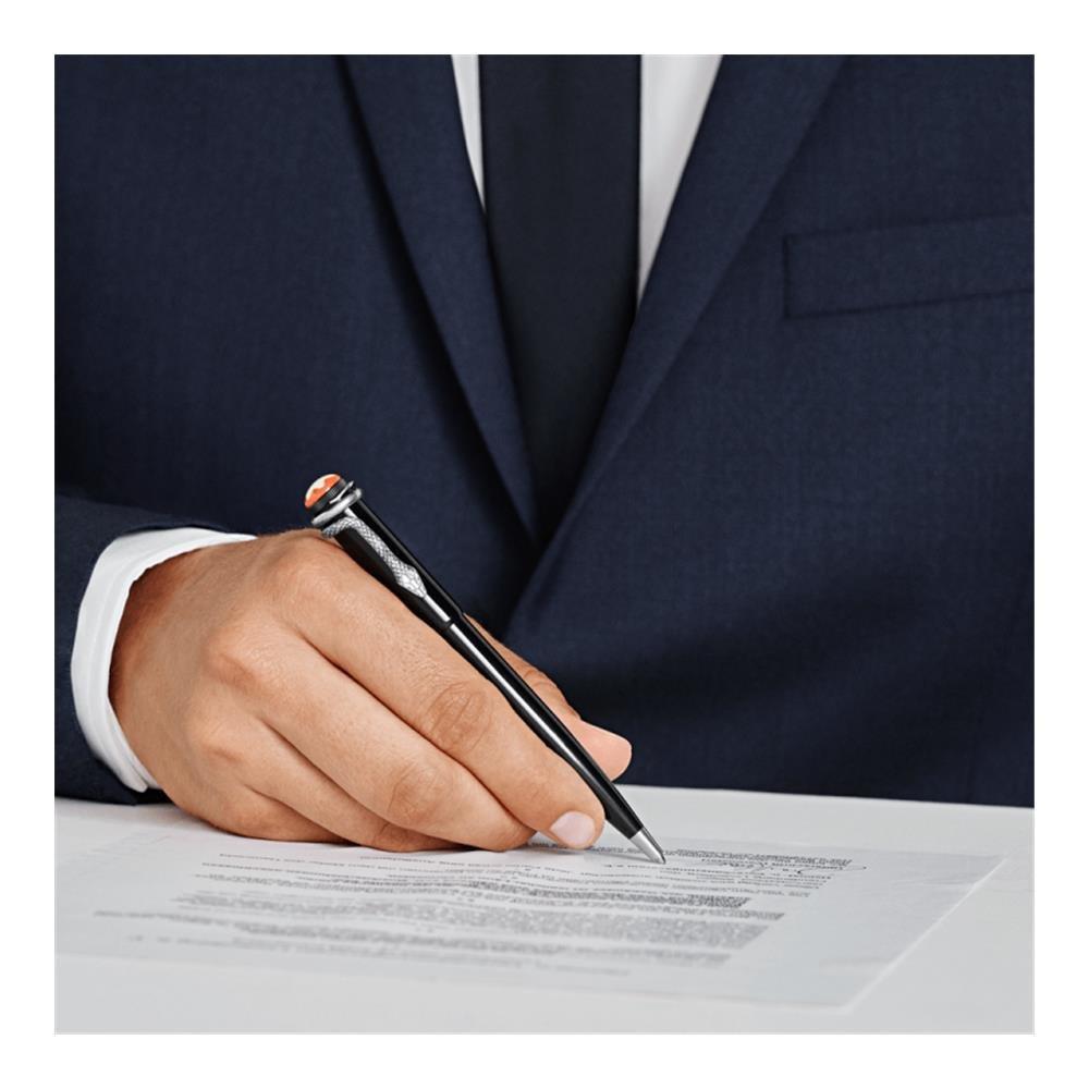 Montblanc Шариковая ручка Heritage Collection Rouge et Noir Специальное издание черная 114724