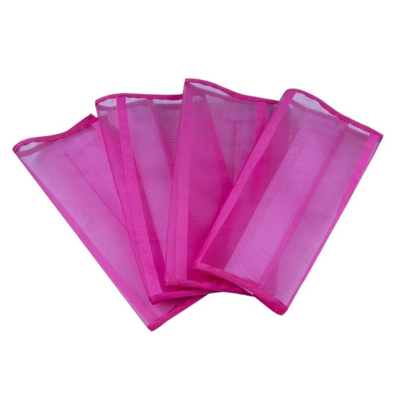 Свободные леггинсы Horse Fly Дышащие, устойчивые к разрыву защитные приспособления для ног из тонкой сетки Удобные ботинки для мух, набор из 4 шт.