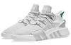 adidas Оригиналы Eqt Bask Adv J Амортизация Устойчивость к истиранию Баланс Средняя высота Детская повседневная обувь Серый Зеленый Подростки CQ2362