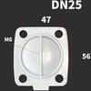 DN8/10/15/20/25/32/40/50/65/80 PTFE EPDM Санитарная Диафрагмальная Прокладка для Диафрагменного Клапана Домашнее Пивоварение