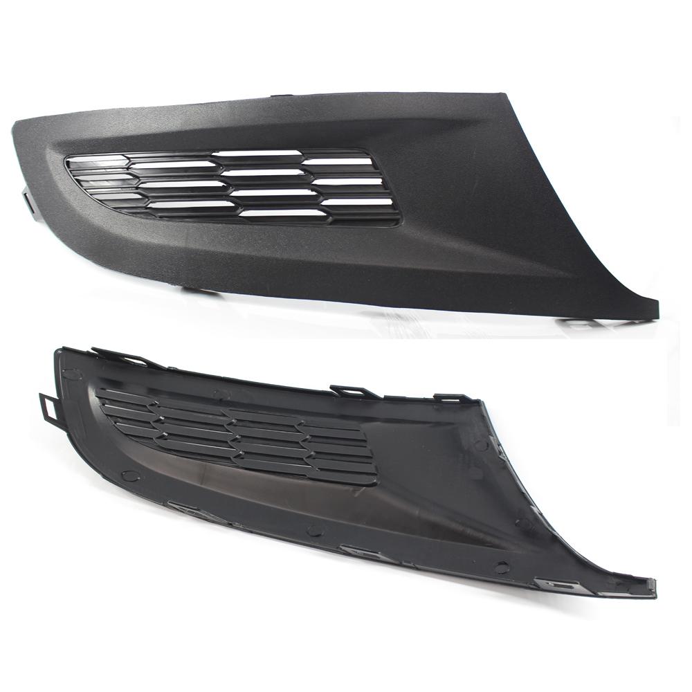 1 пара левая правая сторона автомобиля передний бампер нижняя противотуманная фара решетка противотуманная фара решетка для Volkswagen для Polo 2011 2012