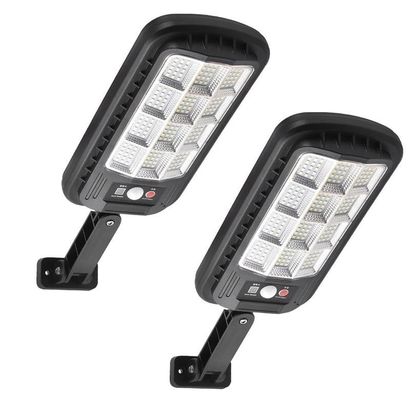 Солнечные светодиодные уличные настенные светильники, Индукционные светильники с датчиком движения для двора, сада, террасы, гаражных ворот, Уличное освещение