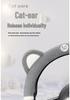 Winter Plush Cartoon Steering Wheel Cover - Cute, Warm, Anti-Slip Design for Women
