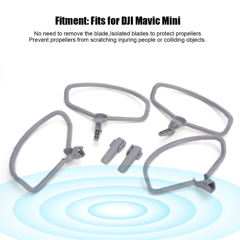 Drone Propeller Protection Ring Guards Anti Collision with Landing Gear Kit Fits for DJI Mavic Mini