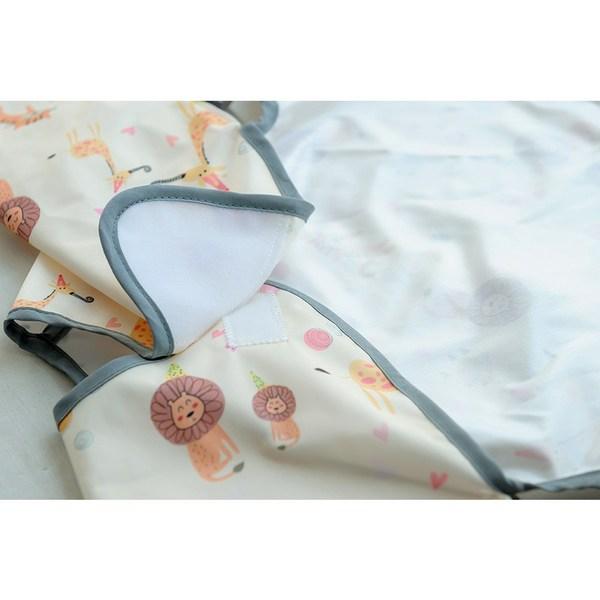 Оригинальный нагрудник Bell Baby для самостоятельного приготовления детского питания с длинными рукавами и полным покрытием, (обновленный) щенок, 1 шт., 1 шт.