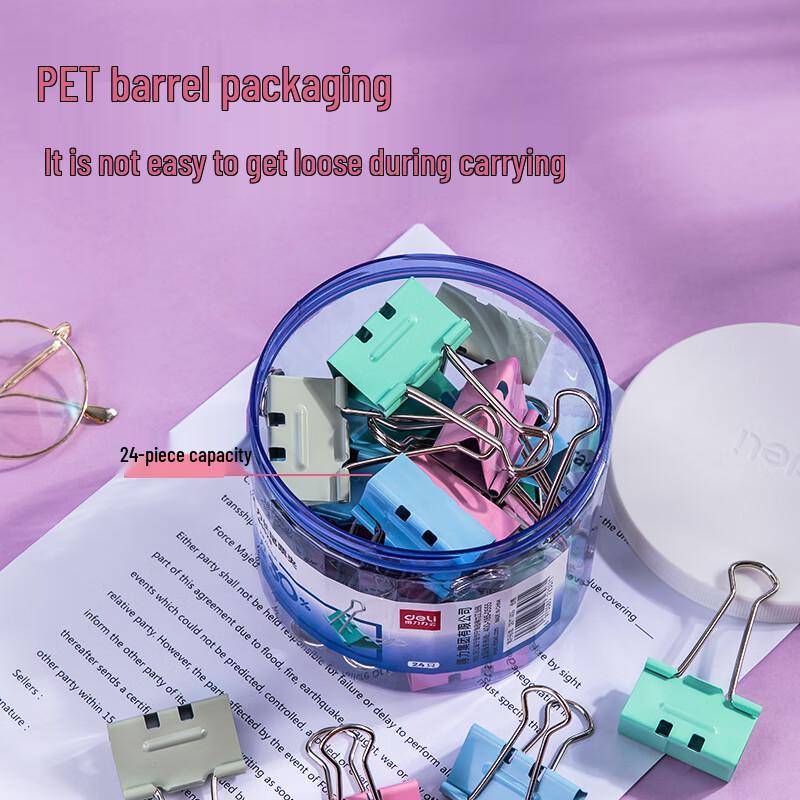 Deli Effort-Saving Binder Clips