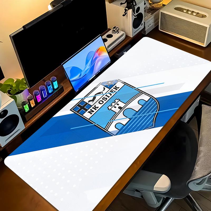 NK Osijek Print  Cushion Non-slip Laptop Tablet Big Mousepad XXL Mat Mini PC Playmat With Lock edge