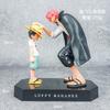 One Piece Anime Action Figure Set Luffy Roronoa Zoro Sabo Portgas D Ace Vinsmoke Sanji Collectible PVC Model Dolls