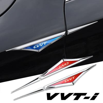 2 шт. 3D сплавные автомобильные наклейки автоаксессуары аксессуар для Toyota vvt-i cvvt Camry COROLLA YARiS Rav4 Ralink REIZ CROWN PRIUS