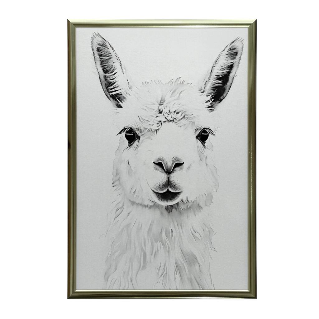 Subtle Lama Subtle Lama, 50X70 Cm, Frameless, Matte Paper 230 Gsm