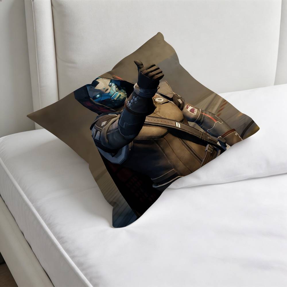 Cayde Witness DDestiny Square Pillow Case Soft Decorative Throw Pillow Cover for Home Sofa Bed