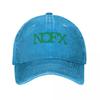 GREEN NOFX LOGO Baseball Cap hard hat New In Hat winter hats for Unisex Hats Women Unisexs