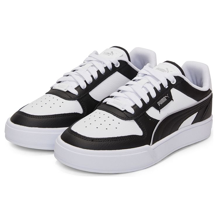 Puma Кроссовки унисекс Caven Dime White Black Silver 384953-10