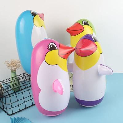 Надувная игрушка-животное Милая игрушка-пингвин Плавающее животное для бассейна Забавные надувные шары-пингвины для детской вечеринки по случаю дня рождения