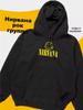 Толстовка с принтом рок-группы Nirvana