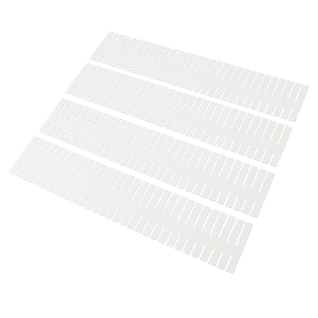 16шт набор разделителей ящиков PP пластиковый регулируемый ящик для хранения органайзер для кухни спальни