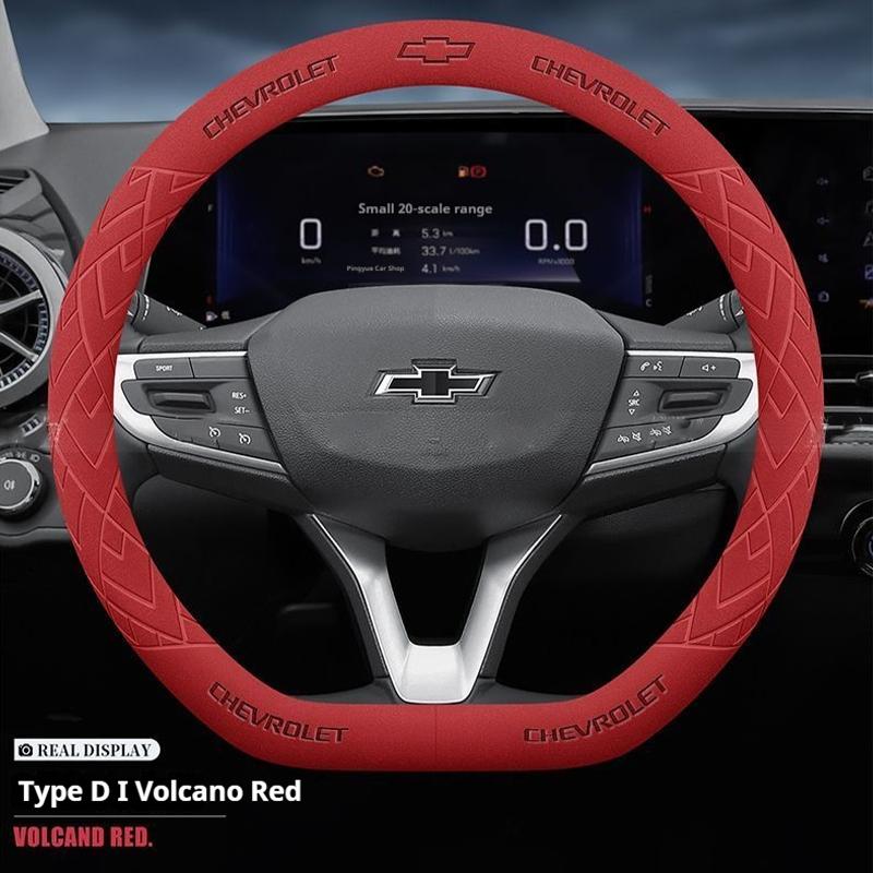 Для Chevrolet Cruze Bolt Aveo Spark Orlando Onix capti Prisma Cavalier Sail Tracker Замшевая Накладка на Руль Автомобиля Аксессуары