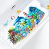 Мультяшный Нескользящий Коврик для Ванной - Коврик для Душа и Ванны с Принтом, Настраиваемая Маркировка