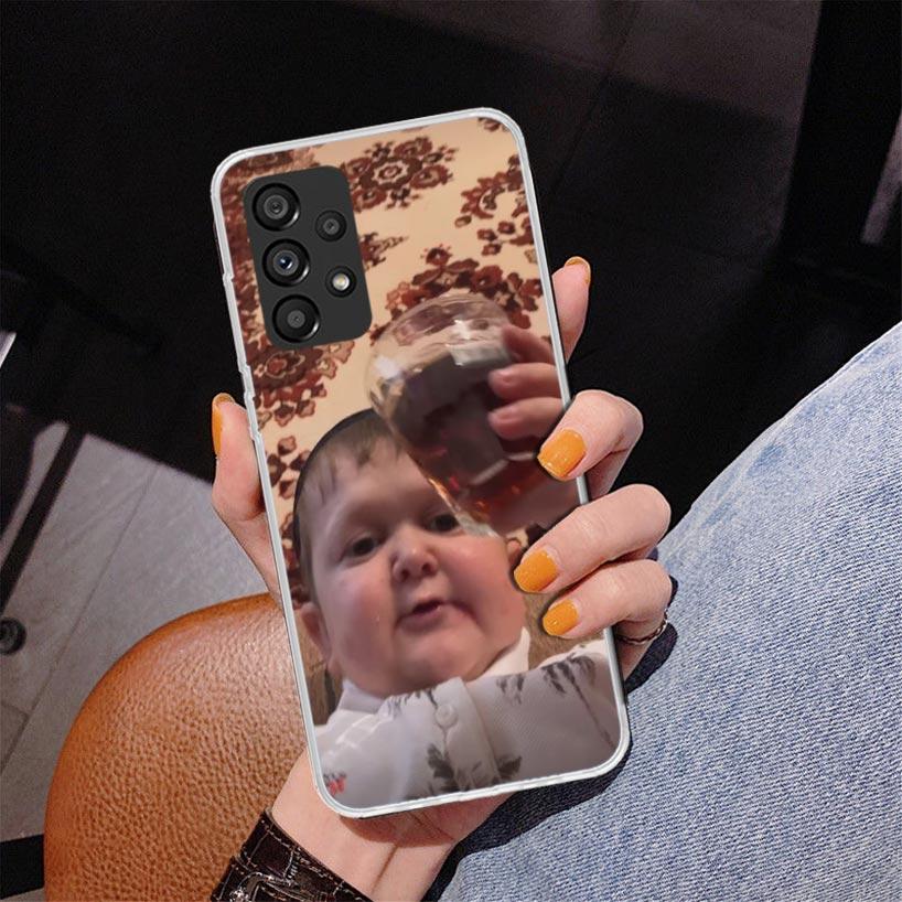 Funny Hasbulla Phnoe Case for Samsung Galaxy A17 A37 A57 A16 A26 A36 A56 A15 A14 A13 A55 A54 A53 A35 A34 A33 A25 A24 A23 A52 Gal