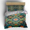 Geometric stars and flowers. Bedding sets Duvet cover sets Duvet covers Pillowcases(1* Duvet Cover 2* Pillowcases without duvet insert)