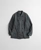 Beheavyer Dyed C/L French Db Jacket Faded Black