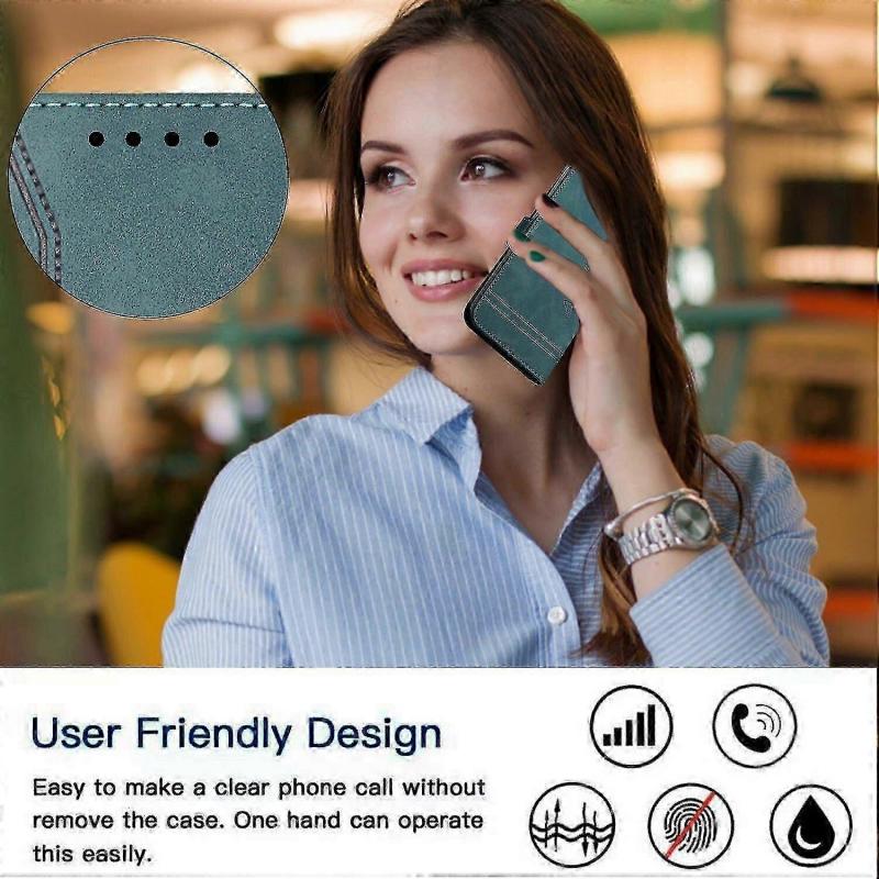 Leather Magnetic Closure Case with Flip Wallet Stand Function Cover compatible Samsung Galaxy S8 Plu