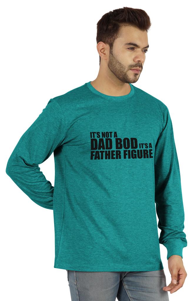 Inkmeso Мужская футболка It's Not A Dad Bod It's A Father Figure Смешные цитаты Папочка футболка