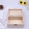 Коробка 1 шт/3 шт простая деревянная квадратная навесная для хранения вещей