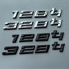 128ti 328ti Буквы Цифры ABS Значок на Автомобиль для Новых 120i 125i 128i 320i 325i 328i Наклейка с Логотипом Названия Багажника Хром Матовый Черный