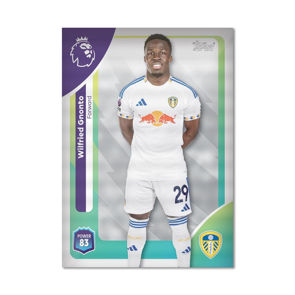 Topps Премьер-лига 2026 Дебютное издание Мега-банка Содержит 40 карт 3 Goal Machine LE (Машина для голов) - + карты.