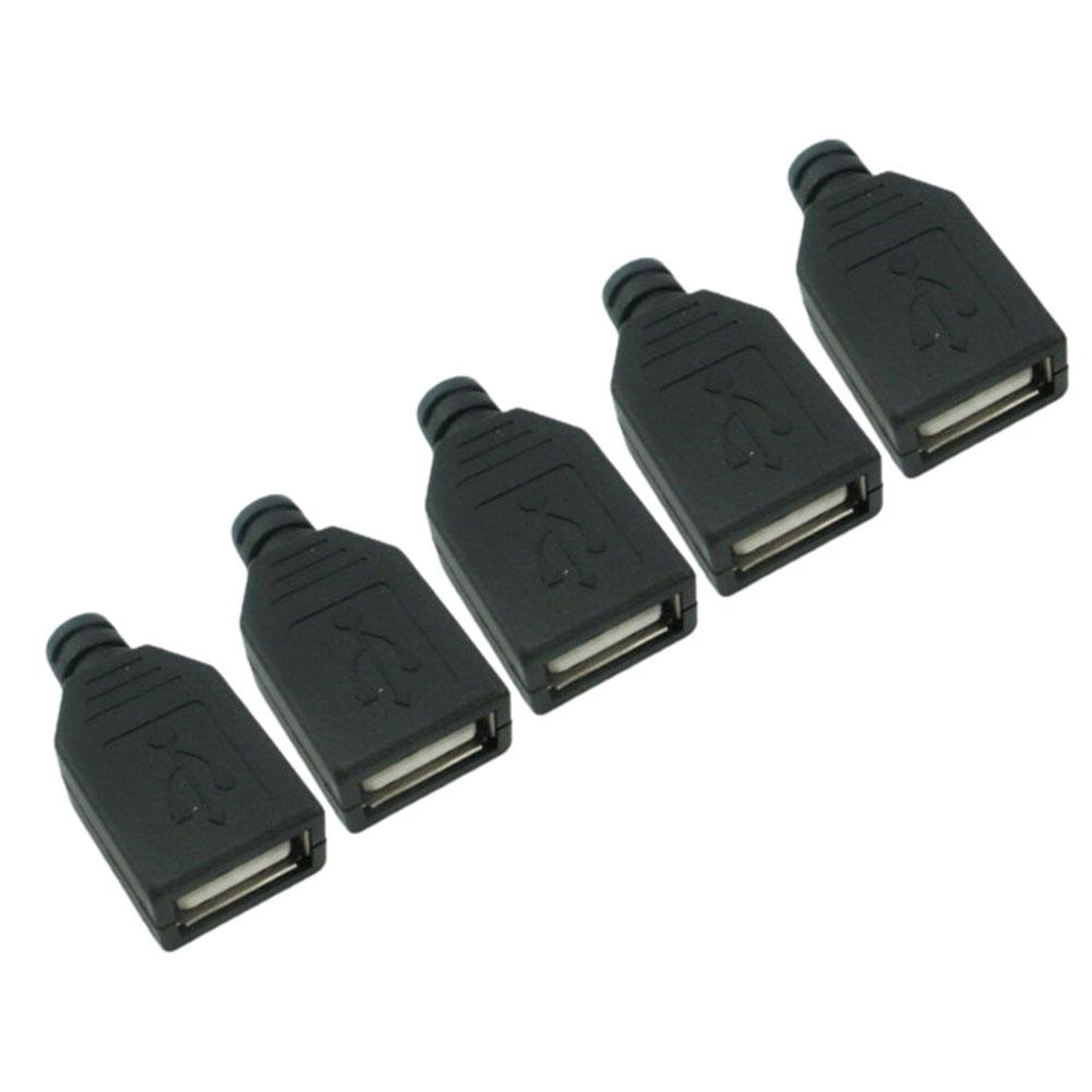 Корпус USB-гнезда female USB 2.0 5V Мобильное гнездо female