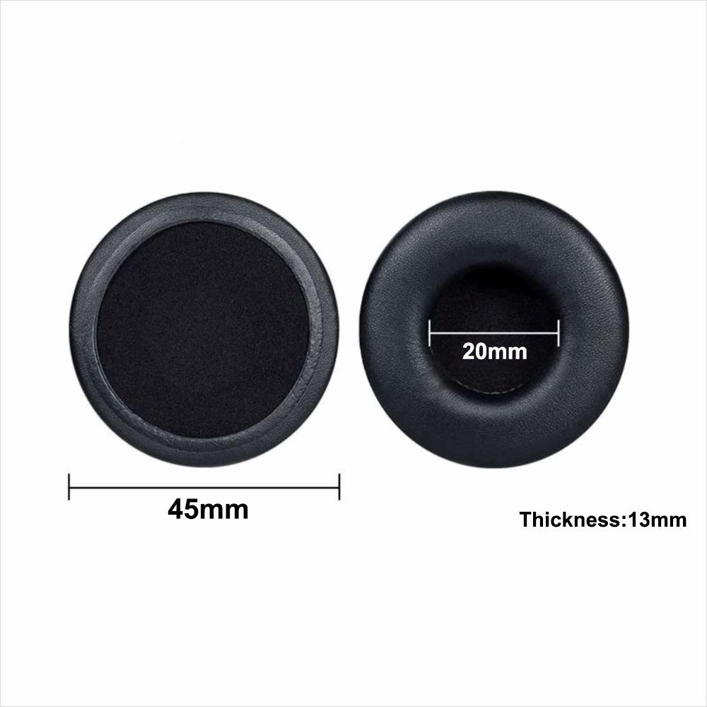 Sponge Leather Ear Pads Foam Cushion Headphone Pad New Replacement Earpads