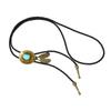 Elegant Bolo Tie with Cowboy Hat Pendant Carved Necktie Western Necklace Cool Bolo Tie Western Cowboy Costume