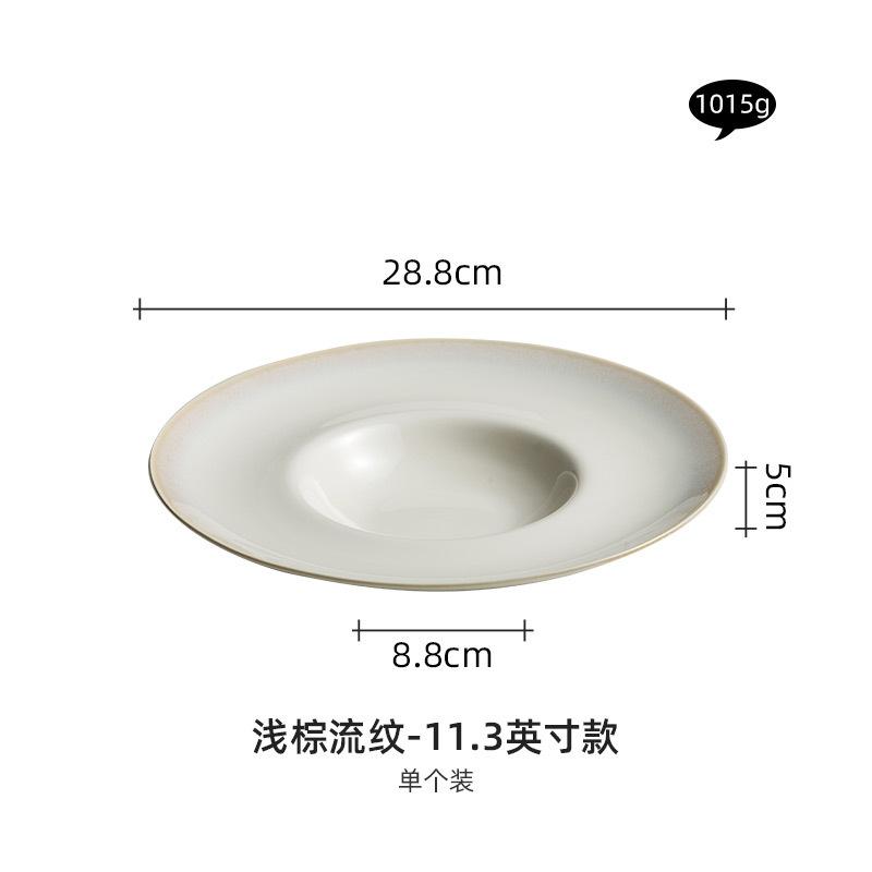 Hotel Restaurant Molecular Cuisine Dessert Plate Creative Ceramic Cooking Dishes Home Breakfast Pasta Salad Plate Tableware