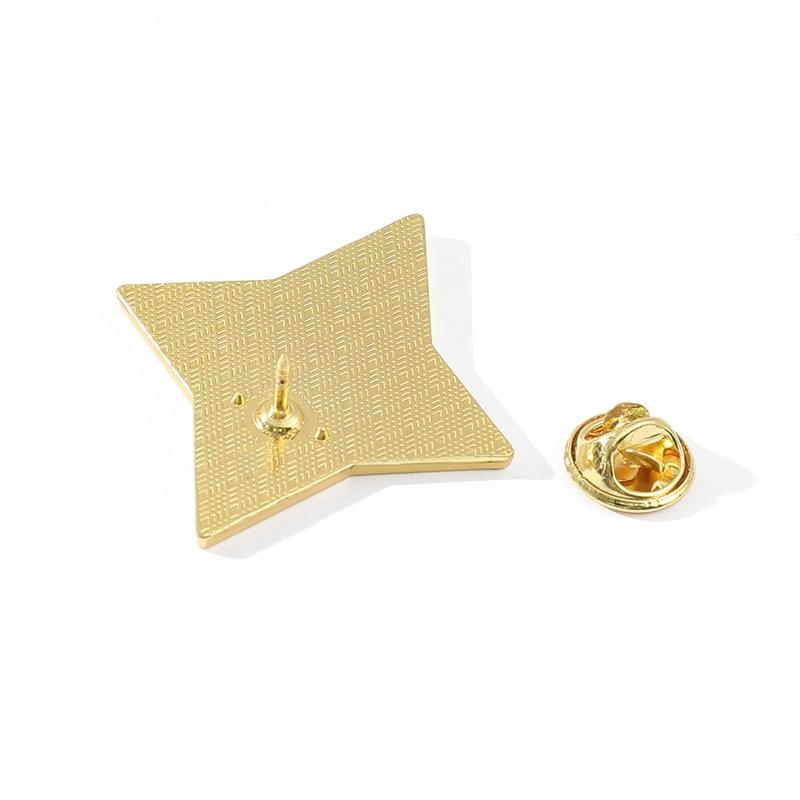 Брошь Game Genshin Impact Primogem, эмалированная модная женская сумка для платья, сумка с лацканами, брошь в виде значка геометрической формы для креативных украшений